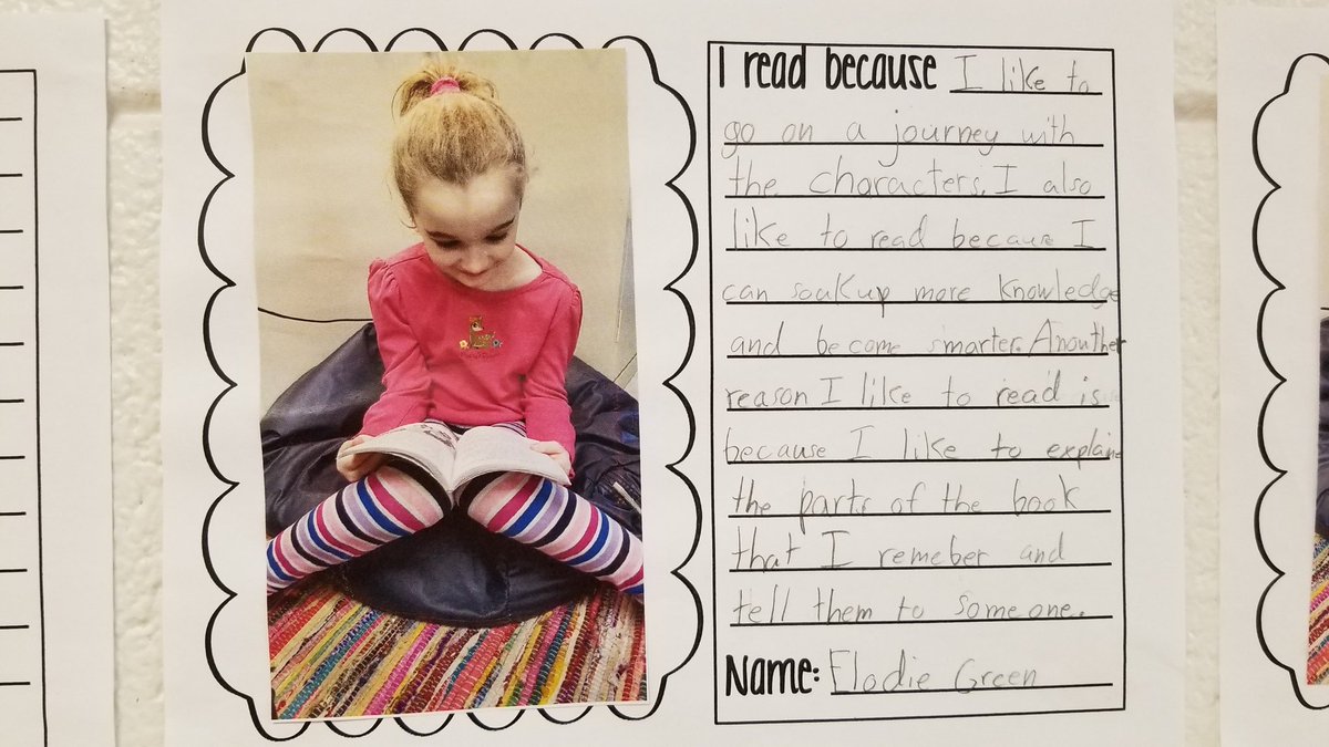 MsSchmidtTGES's tweet photo. @timbergroveES has some 3rd grade readers trying to become leaders! It's more than just reading #ReadAcrossAmerica #leaders #read @saudlin1 @TimberGroveAP https://t.co/SEEX3TMXNL