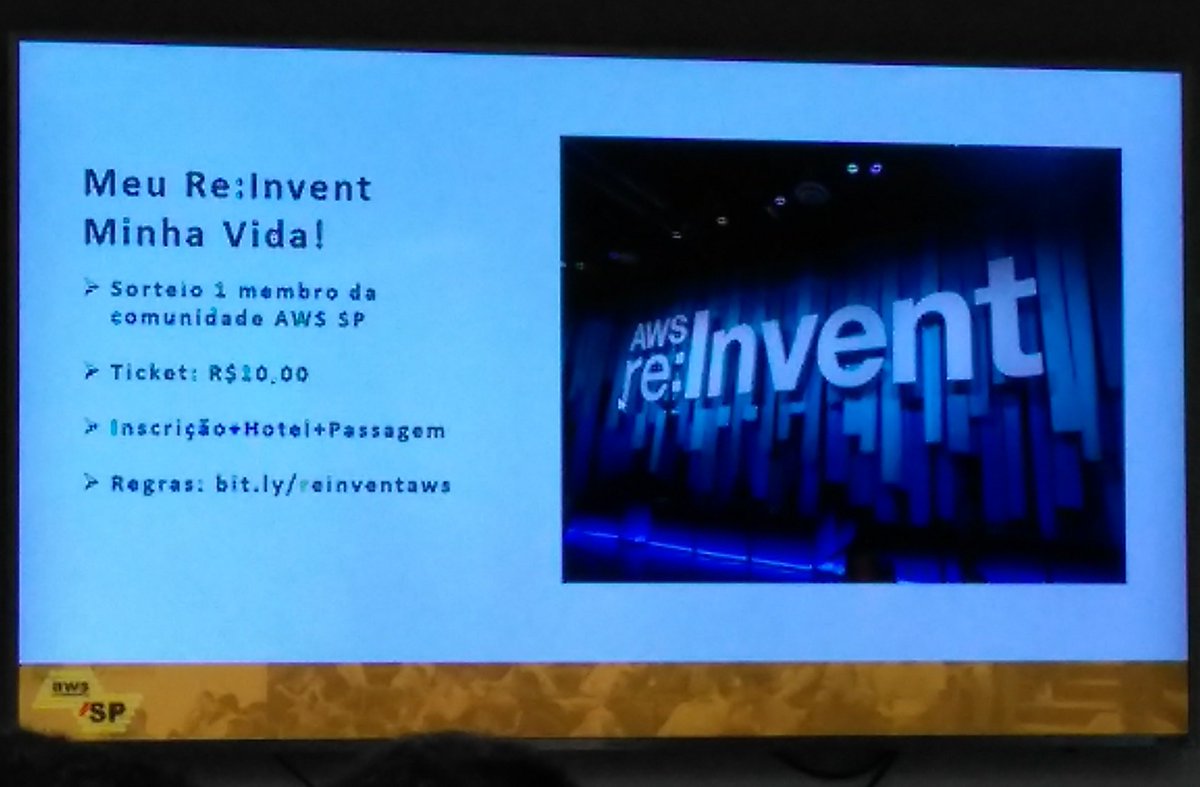 adriana_vigna's tweet image. Será que esse ano rola? Na torcida!🤞#awsmeetup  #especialistafaz