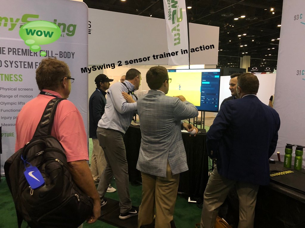 Have you see the #MySwing #3D 2 sensor trainer in action?  Check it out and all of our 3D products bit.ly/2skYKyZ Get started in 3D for $900! <a href="/MySwingGolf/">MySwing Golf</a> #PGA #GolfCoach #golf #practice #golfswing