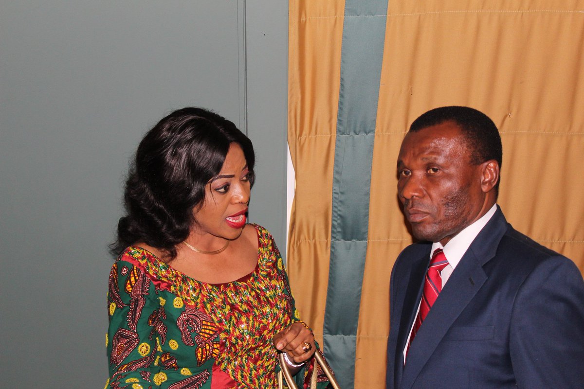 UODE_Ng's tweet photo. @usaniuguruusani conversing with CEO @NEPADNigeria, Princess Gloria Akobundu during a meeting with International Oil Companies, State Governments and stakeholders in the Niger Delta Region today. https://t.co/suD5UvDRUE