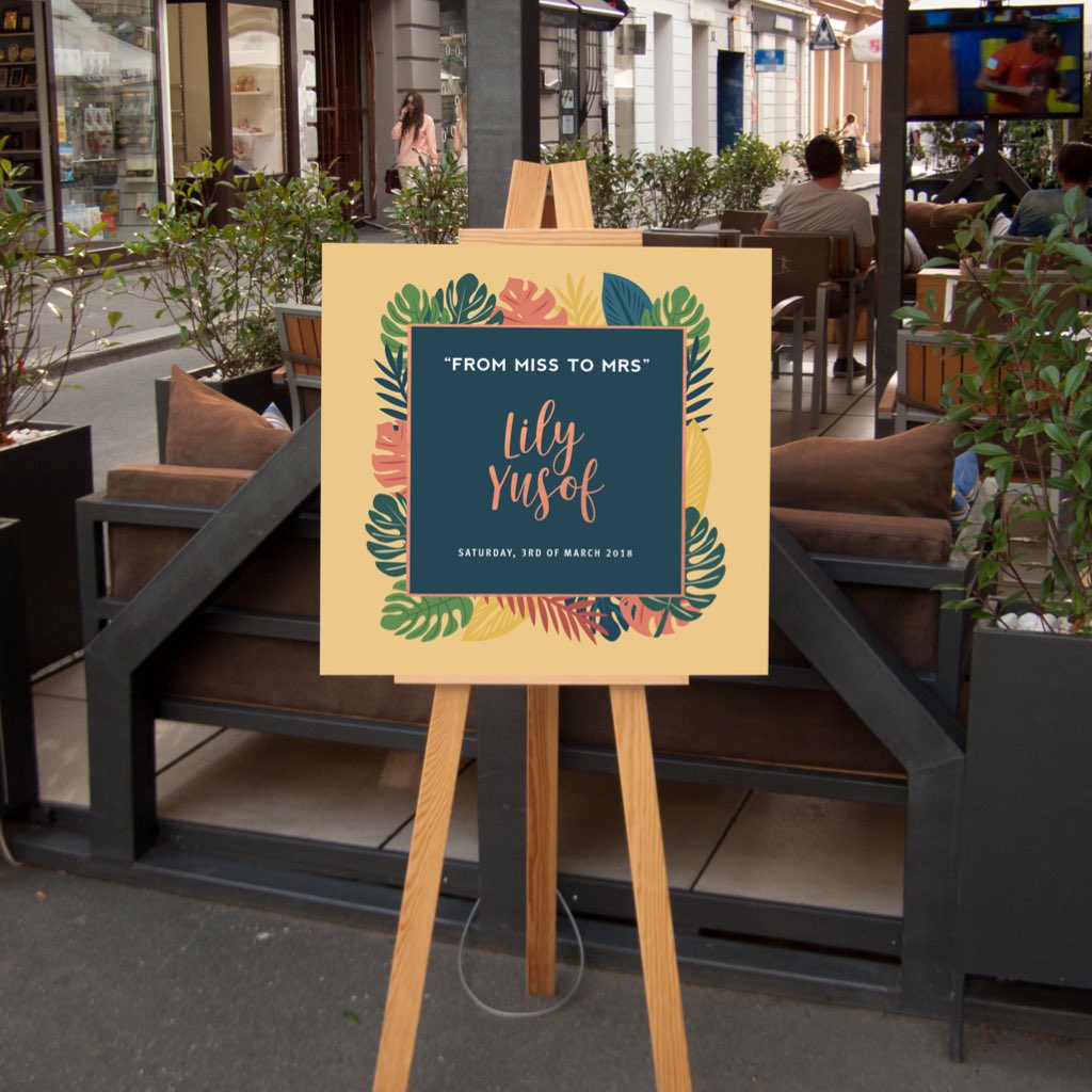 Your best friend getting married soon? Surprise her with a bachelorette party and we can help you with that - invitation card, goodie bags, poster. You name it! 😘