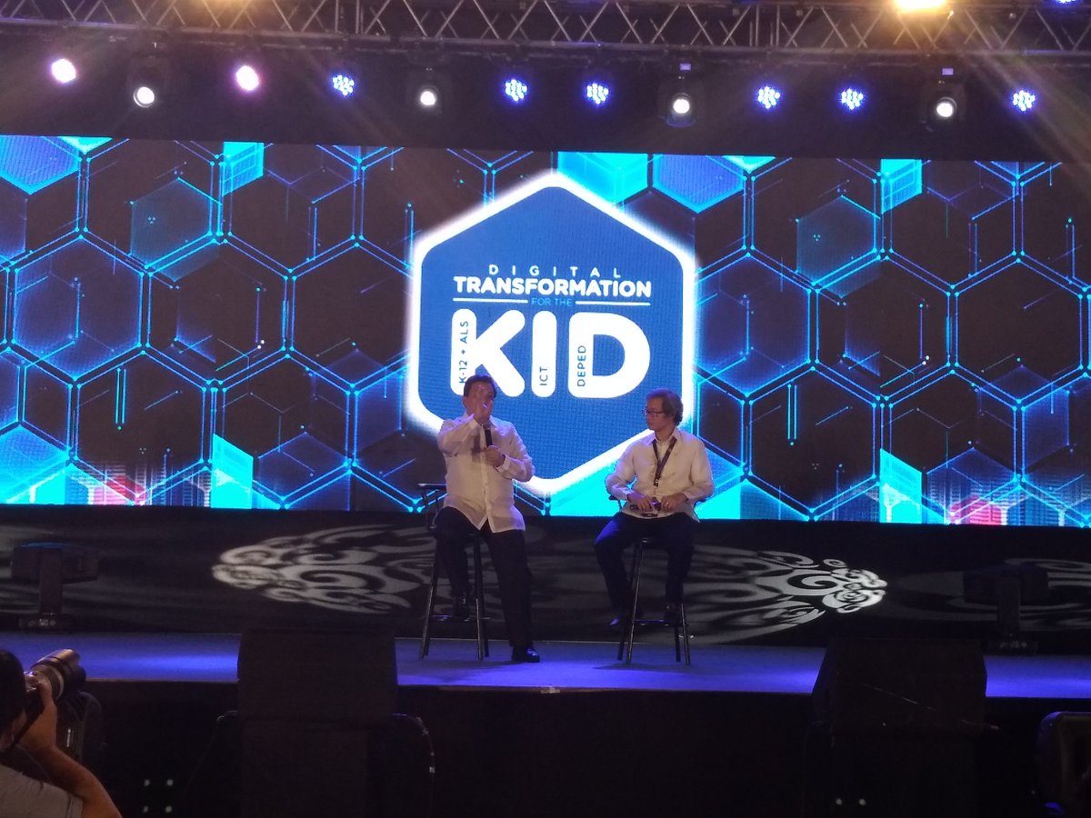 DepEdICTSummit's tweet photo. Happening NOW:
Question and Answer with Director Abram Abanil and Undersecretary Alain Del Pascual

#DepEdICTSummit
#CultureOfICTExcellence
#OneDepEd
#TayoParaSaEdukasyon
#4DKID https://t.co/aIueE2373f