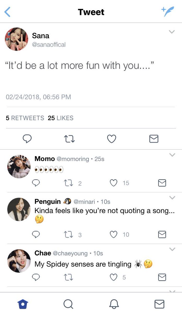 「sᴀɴᴀ ᴛᴡᴇᴇᴛs, ᴍᴏᴍᴏ ɢᴇᴛs ɪᴛ」“𝚒𝚝’𝚍 𝚋𝚎 𝚊𝚕𝚘𝚝 𝚖𝚘𝚛𝚎 𝚏𝚞𝚗 𝚠𝚒𝚝𝚑 𝚢𝚘𝚞...”