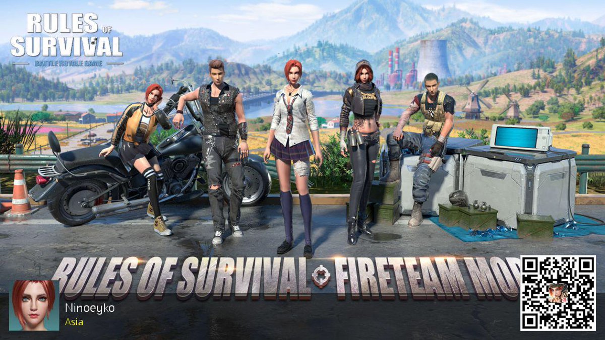 ninoey's tweet photo. #RulesofSurvival https://t.co/uI4k3FlnDB