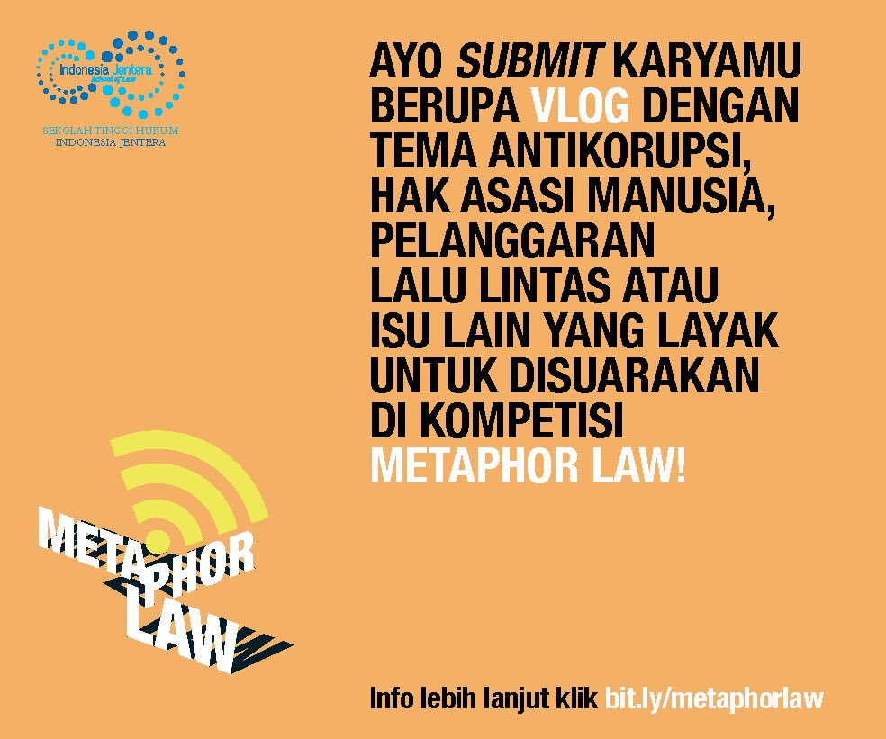 Sekolah Tinggi Hukum Indonesia Jentera tweet media