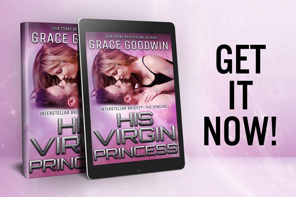 #NewRelease! Her mate is suffering, and nothing will stop her from finding him. HIS VIRGIN PRINCESS by USAT GRACE GOODWIN <a href="/AmazonUS/">Amazon US</a>: goo.gl/Z8zoyp  <a href="/AmazonWorldwide/">Amazon Inc.</a>: getbook.at/HisVirginPrinc… <a href="/iBooks/">iBooks</a>: goo.gl/PuyPXx <a href="/nookBN/">NOOK: eBook Extraordinaires</a>  goo.gl/5Mv9pb #hotread
