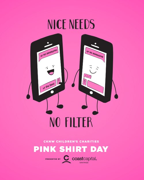 GSSEaglesEvents's tweet photo. Don’t forget that tomorrow is pink shirt day! Wear pink to show support for anti-bullying👚👚👚 https://t.co/Gg648qWRNh