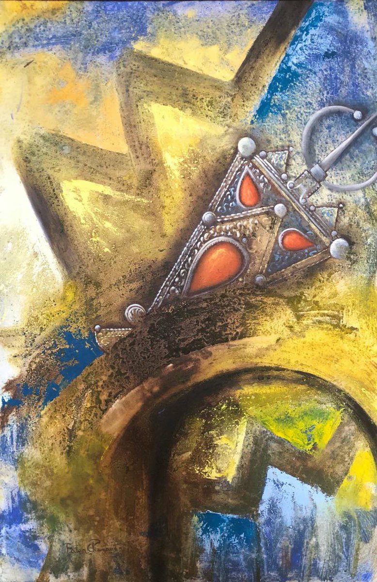 FatnaChanane's tweet photo. [Febule] Taille: 90cm x 60cm / Technique mixte
https://t.co/1WXQo6X6Qm #Art #Chanane #Febule https://t.co/jEovnupKlS