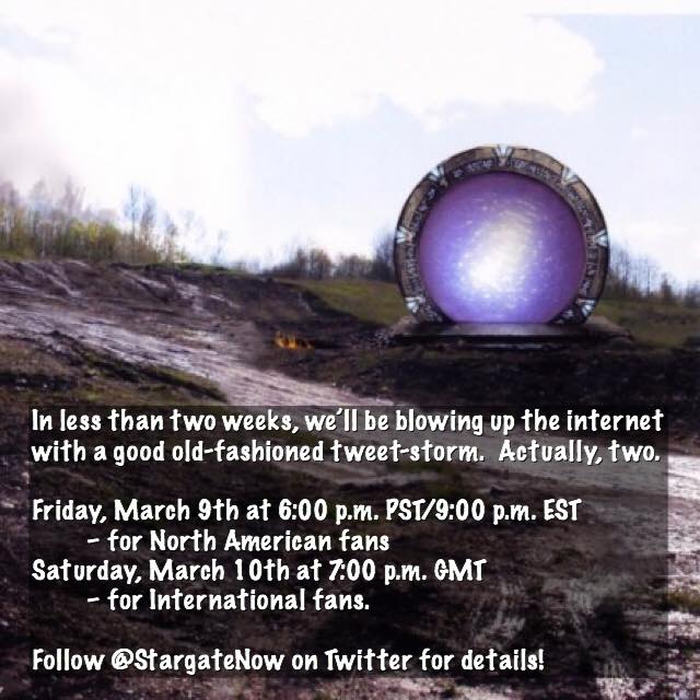 atlantistvru's tweet photo. #Stargate #TweetStorm 2018 – The Dress Rehearsal!
https://t.co/hhUj9Z8PRx
by #JosephMallozzi (@BaronDestructo)
#StargateStorm #StargateNow #DrivetoRevive #JoeMallozzi #BaronDestructo https://t.co/0DkP1DqaZd