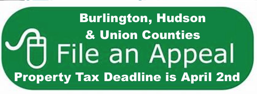 NJ_Tax_Wizard's tweet photo. @NBrunswickPatch Deadline for NJ appeals is Apr 2nd. Your Assessors hours &amp; Contact Info: https://t.co/Z9xZtEorsP Free Guide to Filing you own appeal: https://t.co/wgdjicdOkH County Tax Board's: https://t.co/Cj6ZA04F9H #PTWRT .RT @NBrunswickPatch https://t.co/qI40WTnnVB