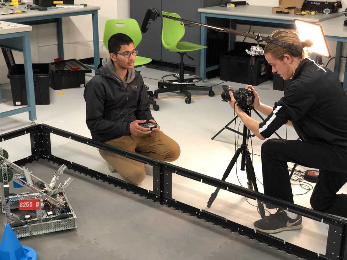 lmcarey's tweet photo. The face of #SHCRobotics in the upcoming SHC video is Avi. #DesignYourWorld #SHCi2 https://t.co/fmHFedeZ7Z