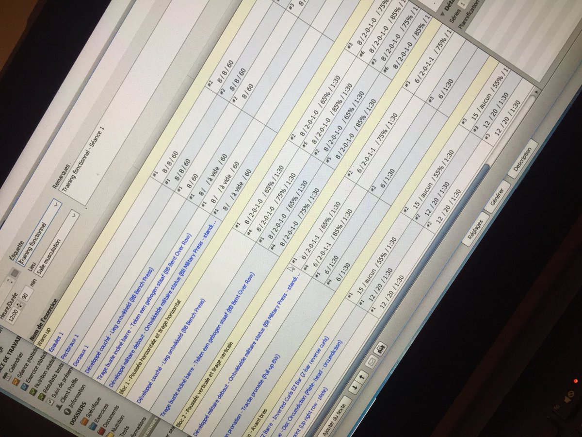mikepulsoprepa's tweet photo. Ça bosse dur pour revenir à la compétition, prévision planification pour Mars 2018 en training fonctionnel #preparationphysique #performance #optimisation #prevention https://t.co/qNoqWrmgDm