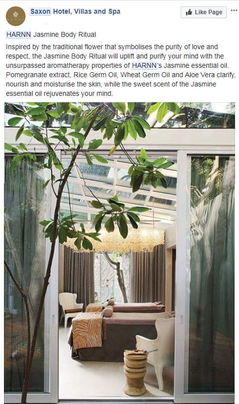 HARNN_SA's tweet photo. Contact Saxon Hotel´s Spa reservationists to book your HARNN Jasmine Body Ritual.

https://t.co/zQbl30FwNs https://t.co/F5CrC1lDcO
