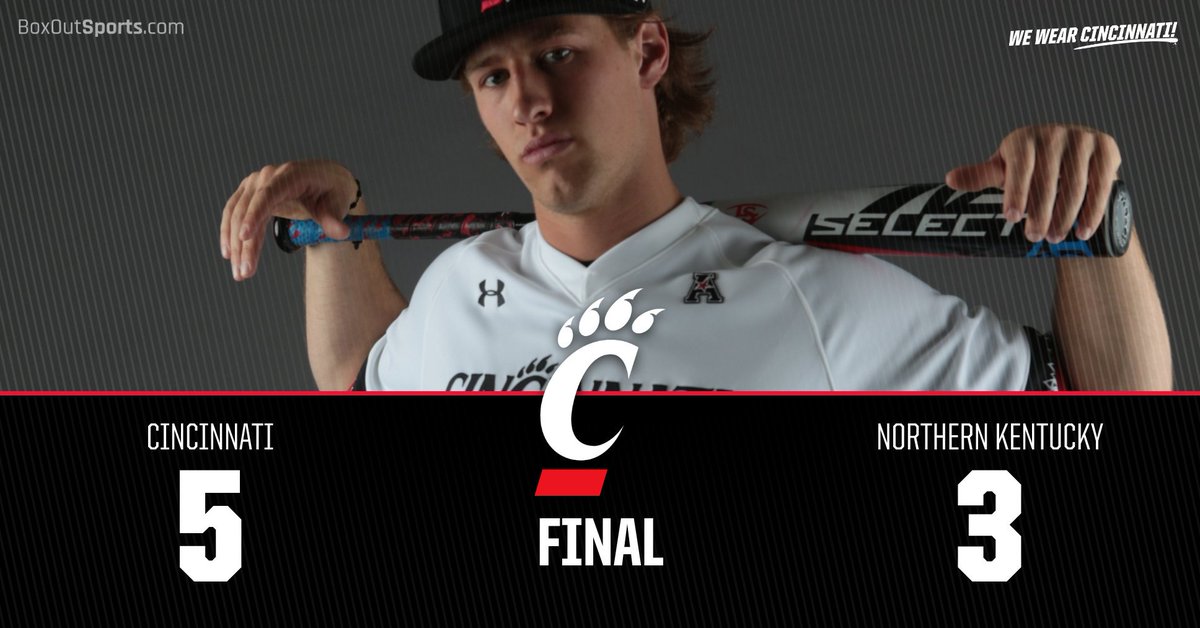 GoBearcatsBASE's tweet photo. GONE! HABERKORN GOES DEEP AND #BEARCATS WALK OFF! #WEAREUC https://t.co/9YN4pheddY