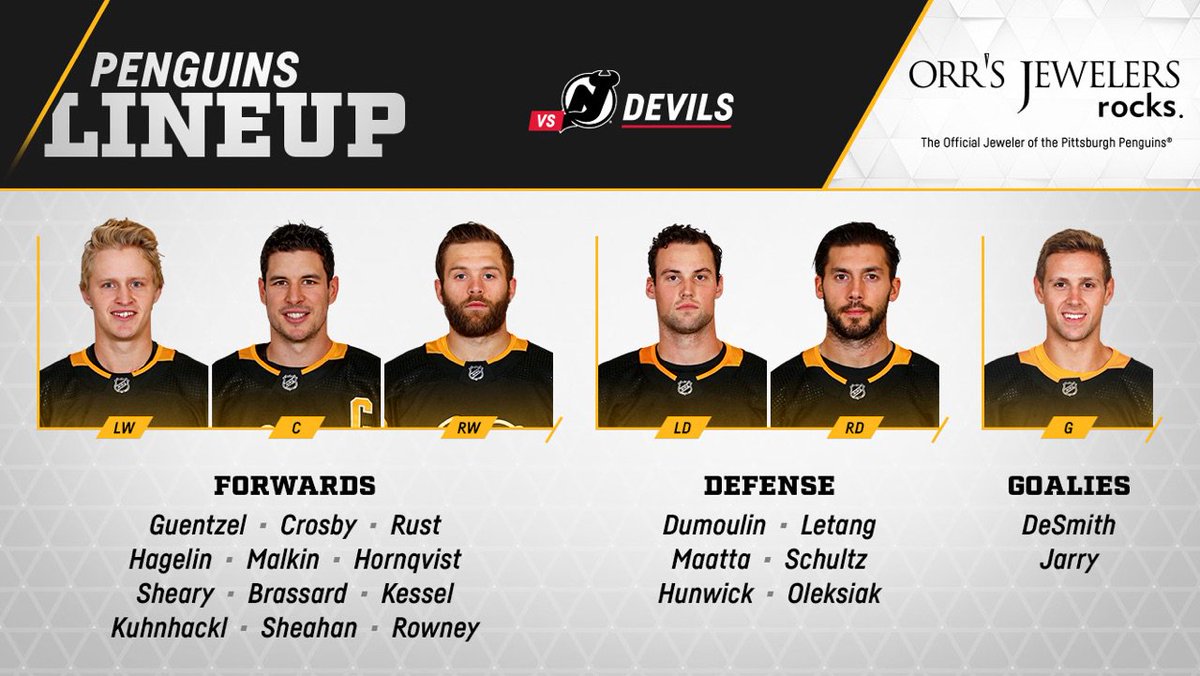penguins's tweet photo. Welcome to the Penguins lineup, Derick Brassard!

And a whole-hearted welcome back to Tom Kuhnhackl!

#LetsGoPens https://t.co/2dQmTgHYol