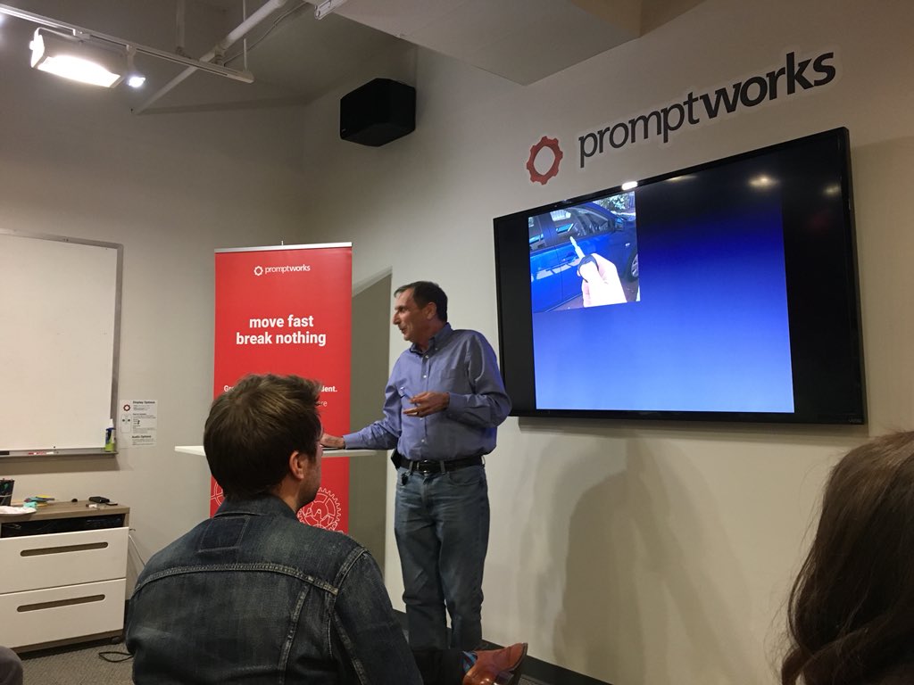 mauriciojr's tweet photo. Yoav talking about user experience for seniors at @sc_philly #scphilly https://t.co/2rHUi51vdt