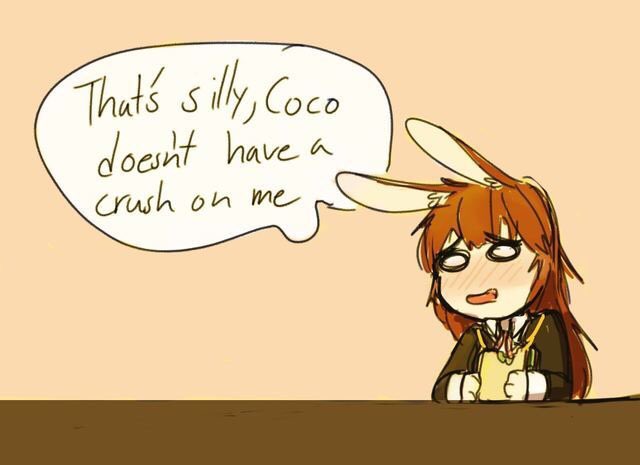 "What Coco like me what pfftt... Hahahahhhhh"