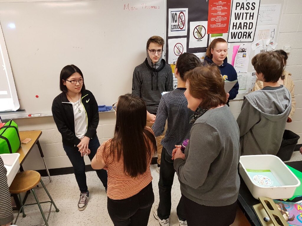 icvmcwpg's tweet image. Life/Work students began learning about interview skills with Miss Thomas from the JA  Economics for Success program.  We worked to overcome our nervousness. #reallifestuff