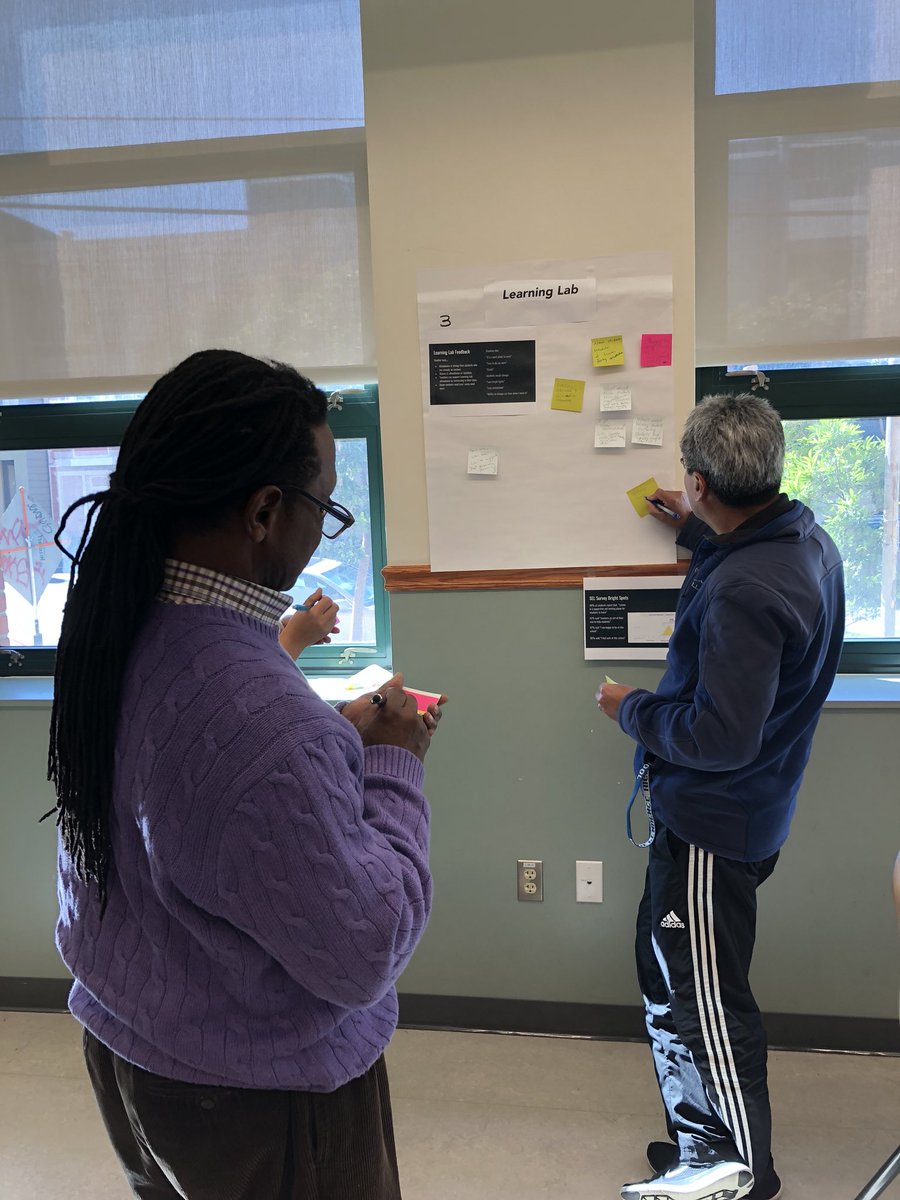 MsKlafter's tweet image. Just a little #designthinking exercise with the amazing @SFIndependence faculty #howmightwe