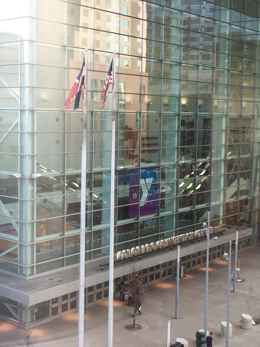 YMCA_Denver's tweet photo. Welcoming 1,400 colleagues to #YExpo2018 @ymca https://t.co/KTnStIGwE3