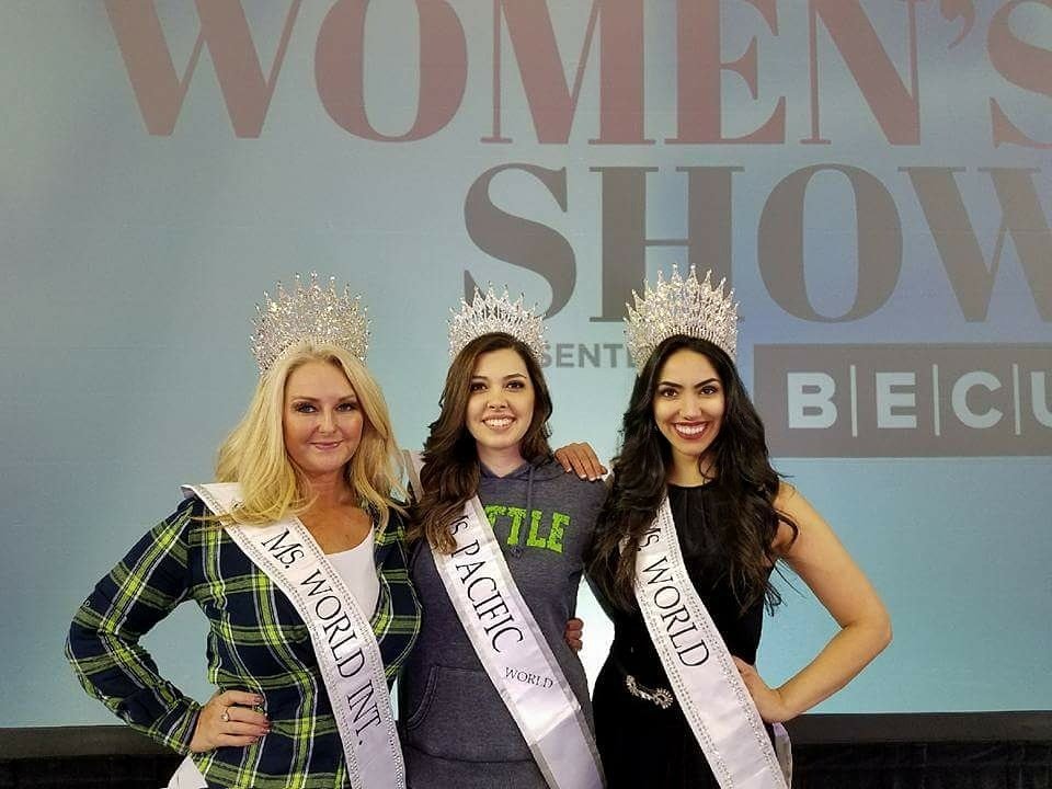 msworldpageants's tweet photo. Had an absolute blast at the North the West Women's Show! #komo #MsWorld  #seattle #bellevue #issaquah #tacoma #Fashion #photo #pnw #Pageantry #gowns #formals #Photograhy #sonwws #SoNWWShow #becu https://t.co/YQZM8JNfdP
