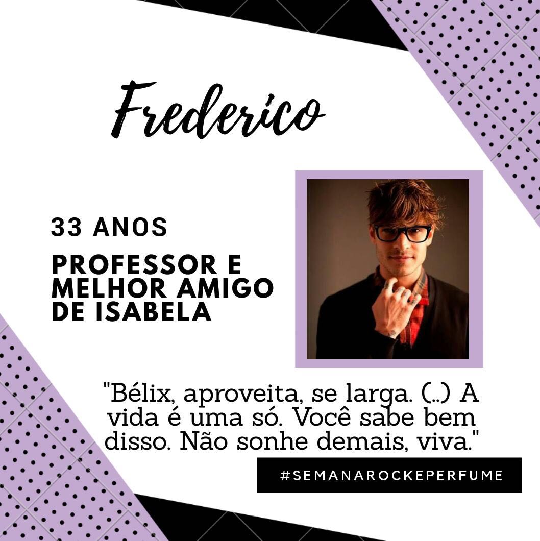 LeitoraPa's tweet photo. Que tal conhecer os personagens?  #SemanaRockePerfume #frederico https://t.co/hoUg9YScyH