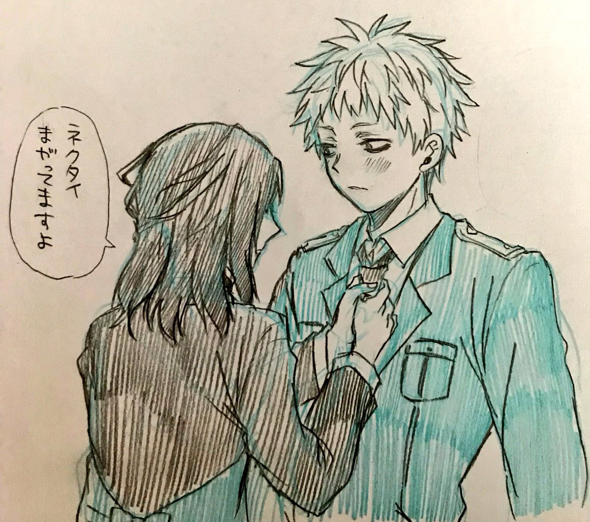 お題箱消化。ケイカイ『夫婦感がすごい』 https://t.co/0qna4JIZya #odaibako 