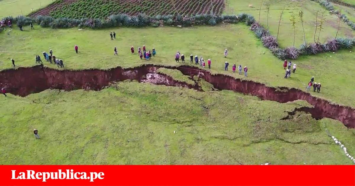 #VIDEO Tierra se abre en #Cusco y deja 60 familias afectadas goo.gl/EDHhwW