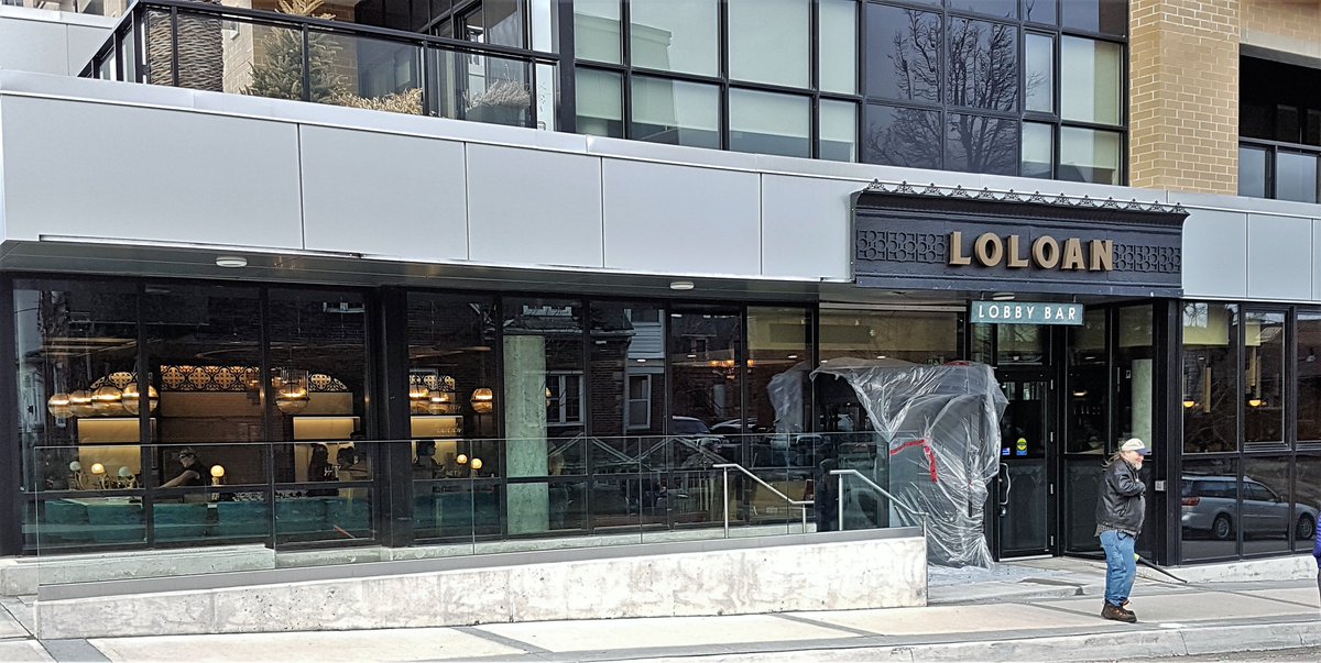 AlexBielak's tweet photo. So much cleaning and polishing going on. I think the answer is "soon". "Very soon". @loloanlobbybar #viewfromtheoutside https://t.co/x5l6id4LFL