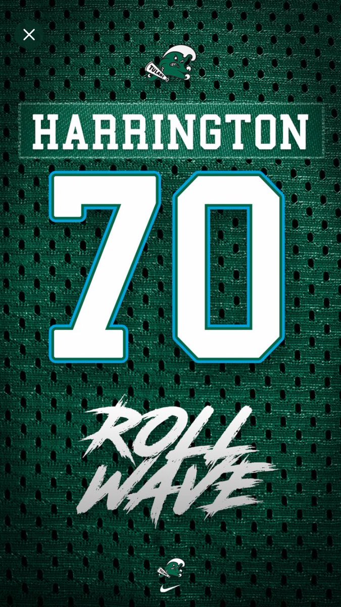 jax_harrington's tweet photo. Blessed to receive my 3rd offer of the day from Tulane University! #rollwave 🌊💚 https://t.co/7PpB3pORT2