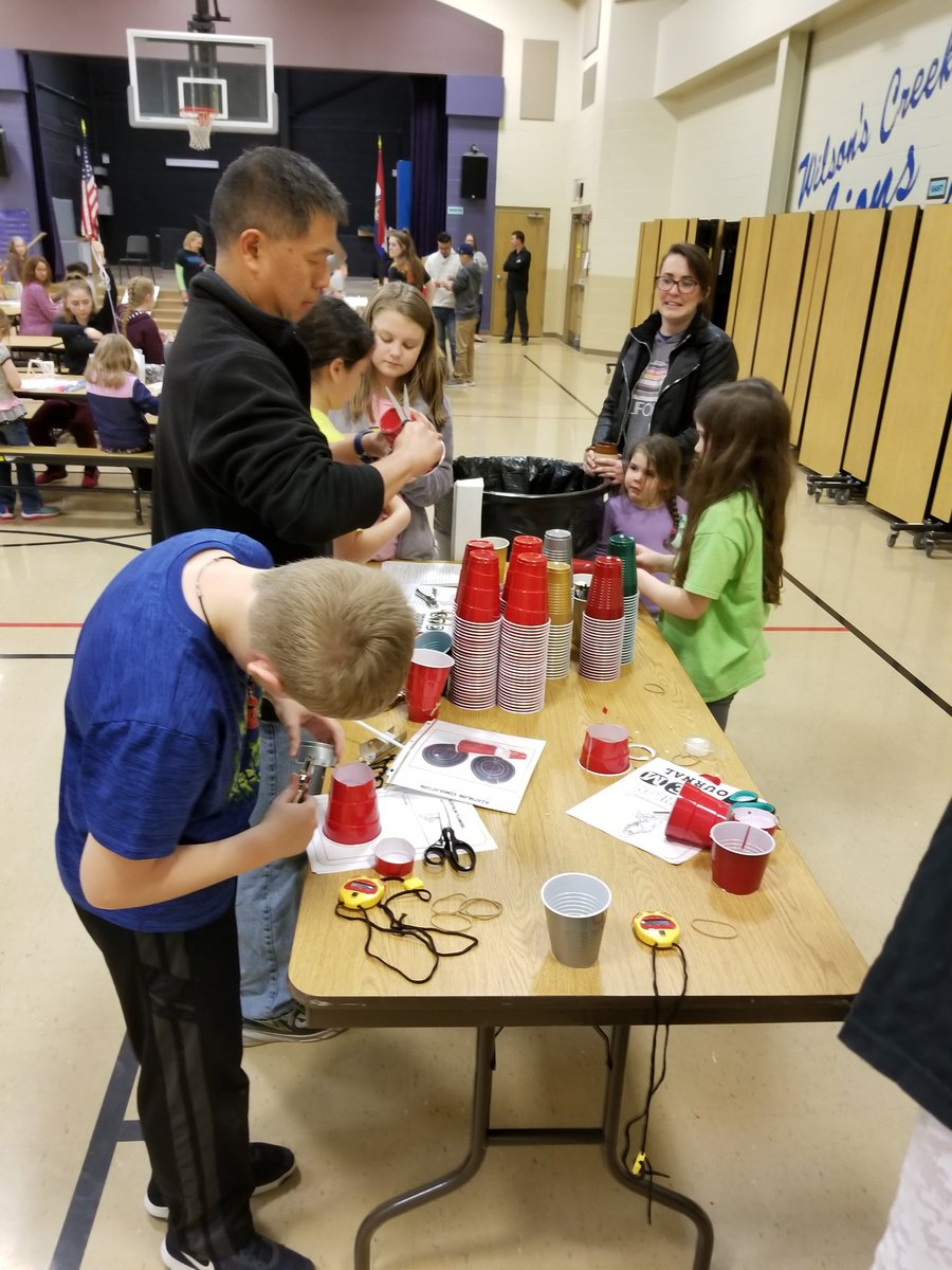MrJoshuaKennedy's tweet photo. Students and teachers competing in the Winter Olympics at @WilsonsCreekInt STEAM Night.

@officialSPS #spslearning #steamsps #Olympics2018 https://t.co/ZDxFLB7Ikt