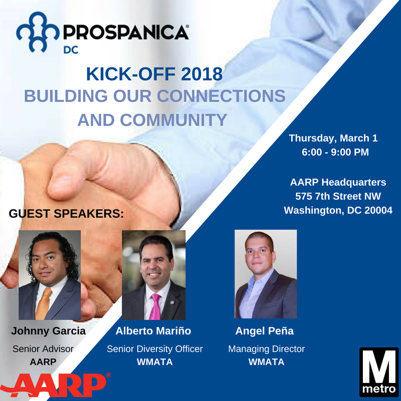Prospanica_DC's tweet photo. 2 days left for a special networking reception: #ProspanicaDC's Annual Kick-off event. It is a great opportunity to meet diverse #professionals across different industries and levels. Free entry to all our #Prospanica members. Just register at https://t.co/q1aT0AwJg6 https://t.co/qXGi0X0gN8