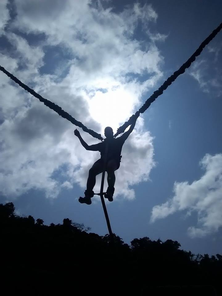 Slingshot fun in the beautiful Mele Bay, Vanuatu <a href="/wetnwildvanuatu/">Wet N Wild Adventure Park Vanuatu</a> .