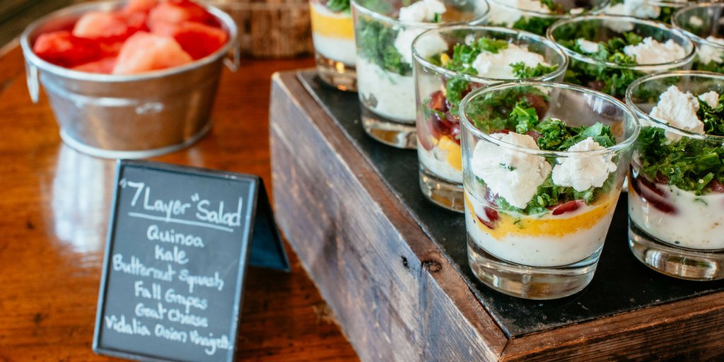 EgreenMarriott's tweet photo. Tuesday Tip: When choosing a menu for your conference, be sure to ask yourself, "Does it have enough variety and healthy choices?" Your venue should provide options for dietary restrictions and requests. Atlanta Evergreen Marriott is proud to over a wide menu for all our guests! https://t.co/yZeWHTZeoE