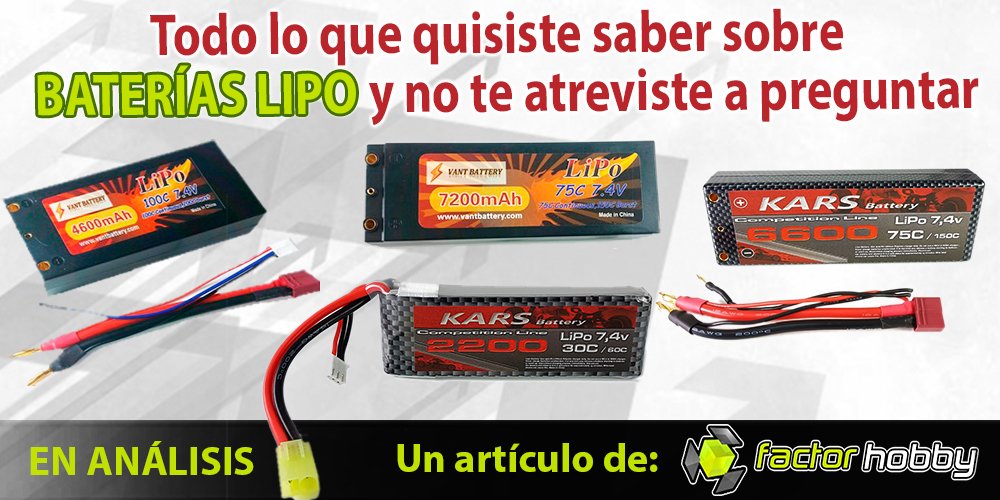 FactorHobby's tweet photo. Te explicamos TODO sobre las BATERÍAS LIPO, y te aclaramos sus características, cuidados, recomendaciones... (amperaje, celdas, Cs de descarga, carga mínima...)
►https://t.co/CBmKgPHeL5
#BateríasLipo #Lipobatteries #electr��nica #radiocontrol #tecnología #tech #remotecont https://t.co/LzmKmMjZih