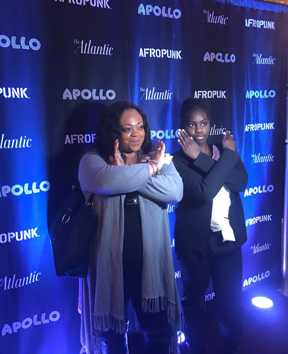 MadameAshLee's tweet photo. Wakanda forever🙅🏽♀️#BLACKPANTHERAPOLLO ForTheCulture #History #NANYouthHuddle #WakandaSalute #TheFutureIsPresent https://t.co/vr55wp15rN