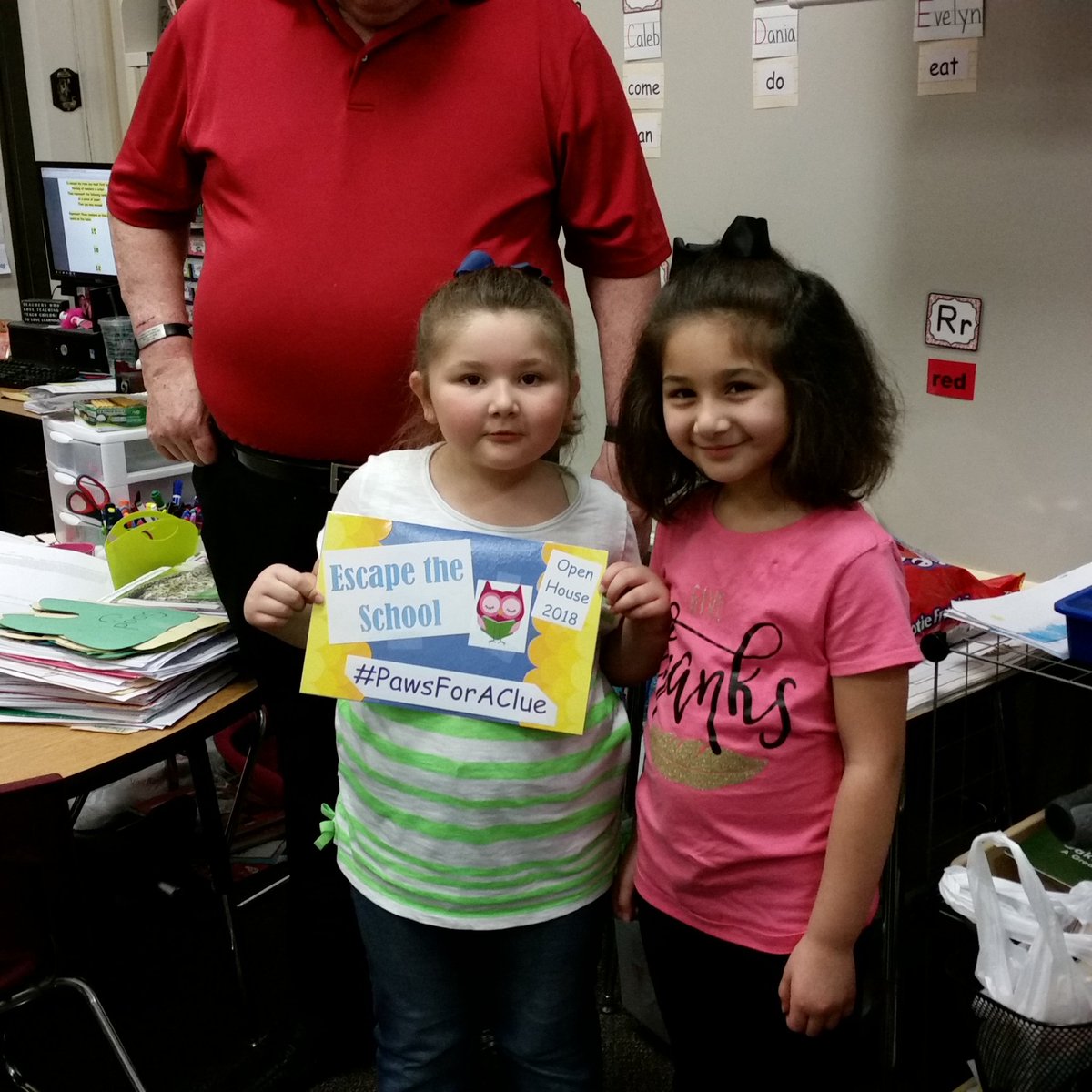 Fun at Escape the School Open House!! #PawsForAClue