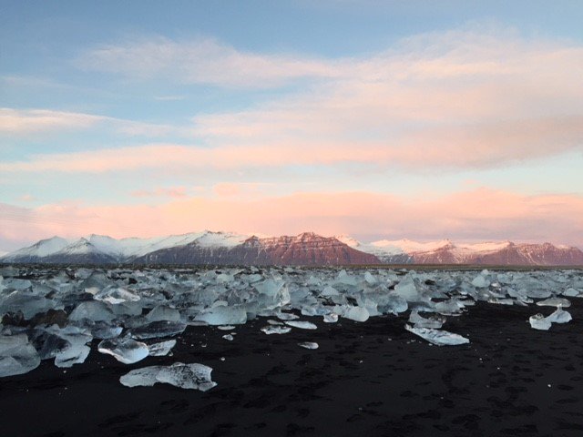 Chase__Erwin's tweet photo. The sunset over Diamond Beach, the inspiration behind our new collection https://t.co/eoQ9LapPb2 https://t.co/nOWSB3TUow