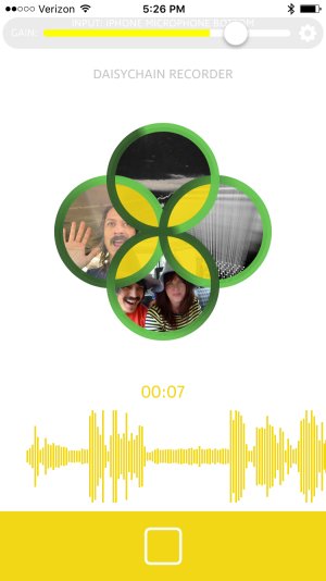 DaisychainRcrdr's tweet photo. Download Daisychain Recorder and connect up to four iPhones or iPads to record multiple audio tracks in sync. #freeapp #iPhone #ipad #recording #daisychainrecorder https://t.co/DlptVYEMXz