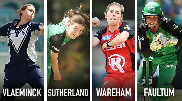 Big reward for the amazing efforts of these four this season! Tayla, Annabel, Georgia and Nicole will travel to South Africa with the Australian U19s in April 👏 

MORE 📰 : cricvi.co/2oBTYrT