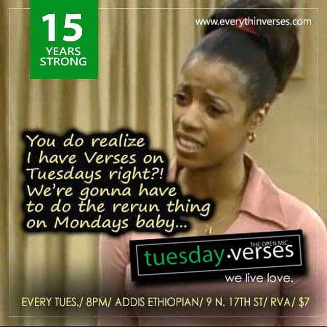 NickeyNak's tweet photo. TBTuesday! Throwing it all the way back to a LornaPinckney original design! New era, same question: where will YOU be tonight? There is only one answer...meet us at Tuesday Verses!
#WeLiveLove
#TuesdayVerses #WednesdayVerses
#EverythingVerses
#VersesForever
#ForTheLoveOfLorna https://t.co/qp5t1eALaf