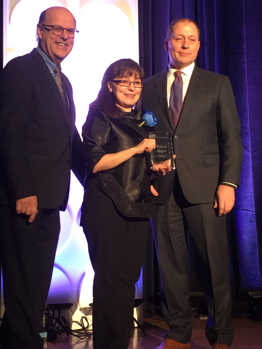 Congratulations to Rebecca one of Canada's outstanding principals