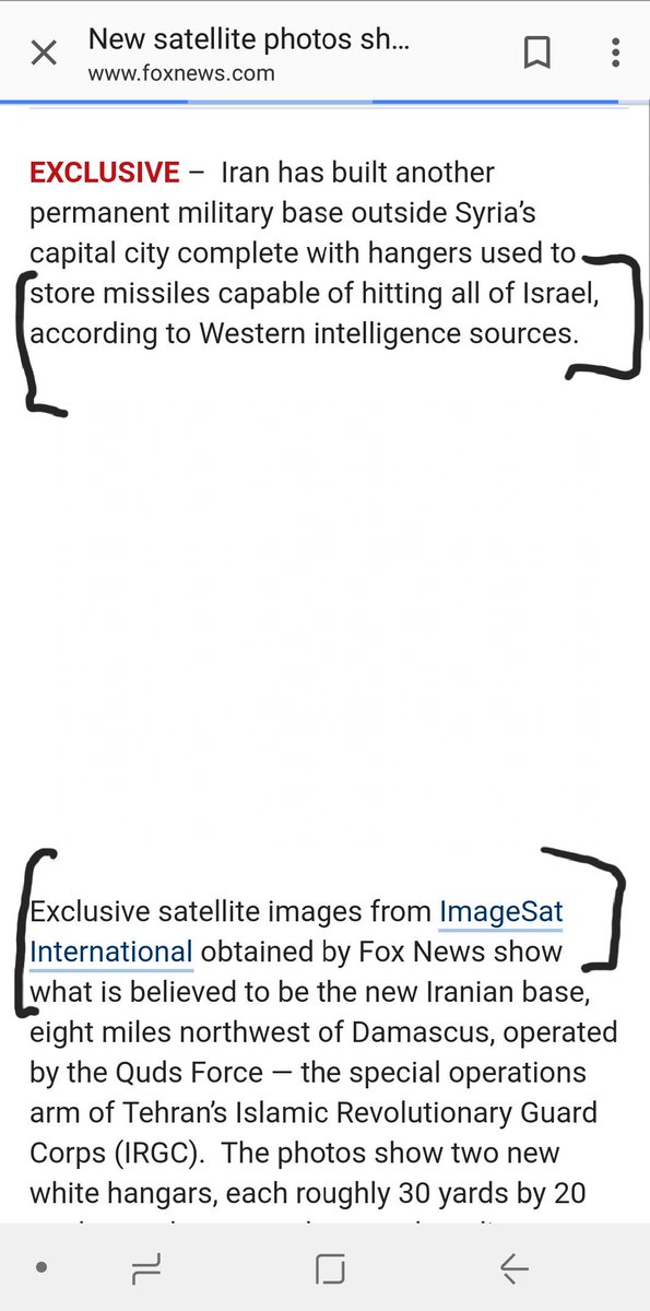 Israel911Facts's tweet photo. They got them from a company called ImageSat International. An Israeli company whose CEO is a Lt. Col. in the Israeli Air Force &amp; who has worked for multiple Israeli defense companies. The propaganda runs deep. https://t.co/RfwExhFLS2