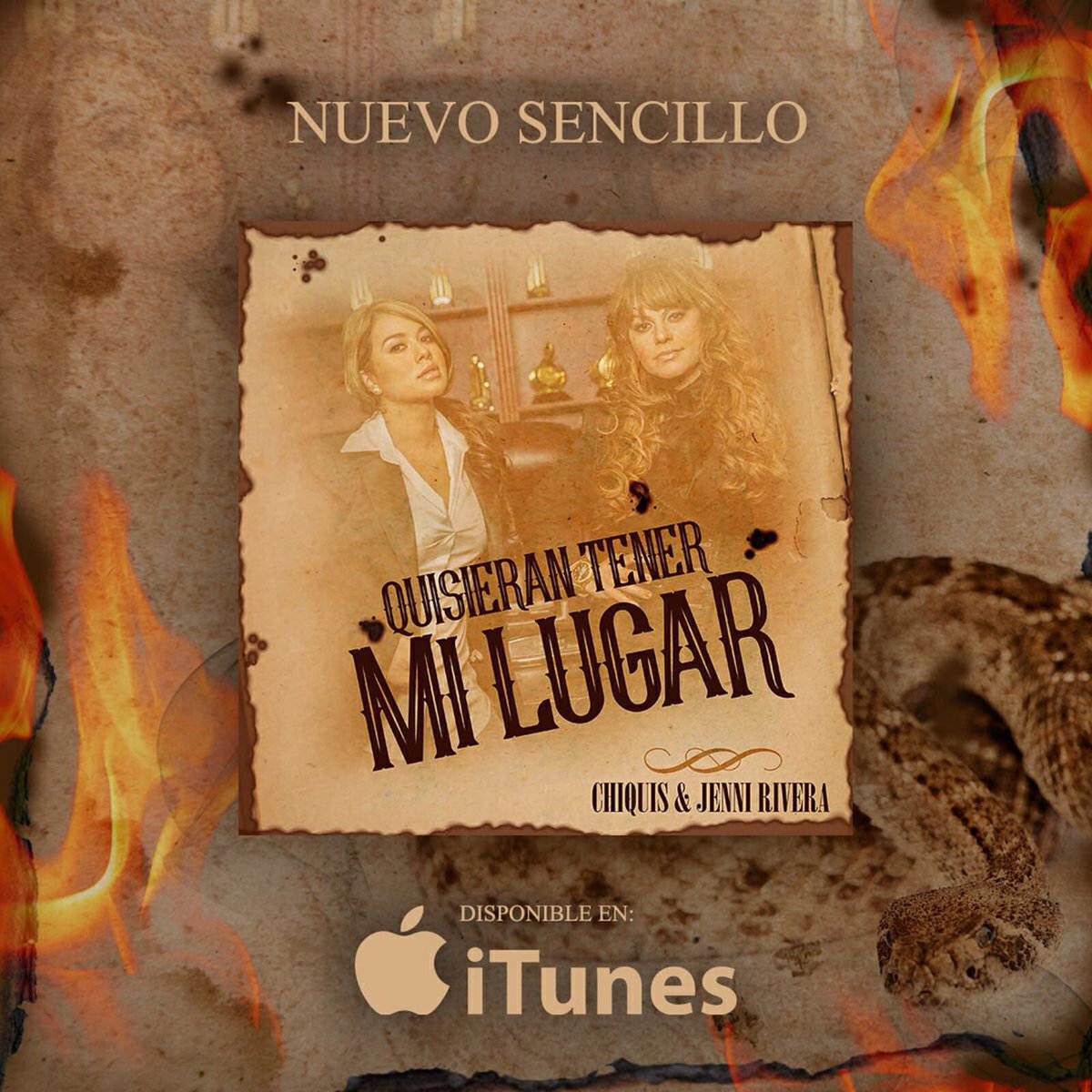 MariaSa73004989's tweet photo. #Repost @chiquisoficial
・・・
Quisieran Tener Mi Lugar | DISPONIBLE YA en iTunes y Amazon Music! | #QuisieranTenerMiLugar #Chiquis #JenniRivera #iTunes #AmazonMusic #TeamChiquis27 https://t.co/Uz8ZUvqAbA