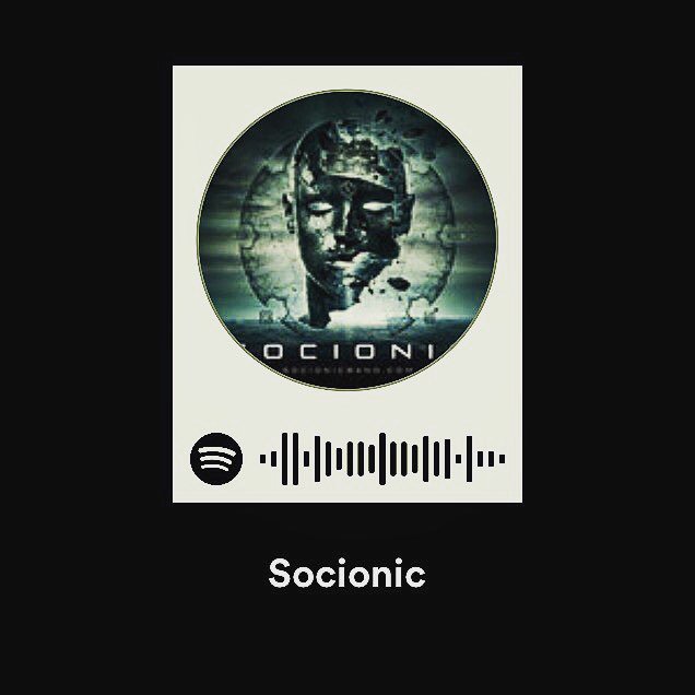 socionic's tweet image. To all the streamers, follow us on @spotify (link in bio). We have some cool playlists curated there. #socionic #spotify #streamingmusic #newmusic #newmusicindustry #spotifycode #playlists #modernmusic #progressivemetal #progressivemusic #industrial #postindustrial #songoftheday
