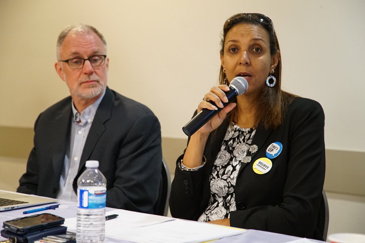 Young workers need universal #pharmacare because they are often working in precarious work - and the universal plan ensures that no one is left behind panelists tell audience member #aplanforeveryone #cdnpli #canlab #budget2018 aplanforeveryone.ca/MP