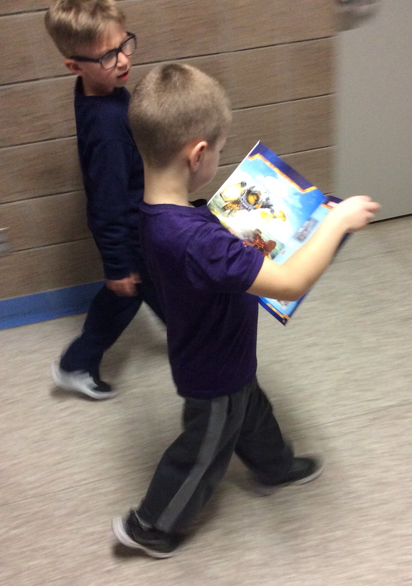 Because what else would you do at a Book Walk?