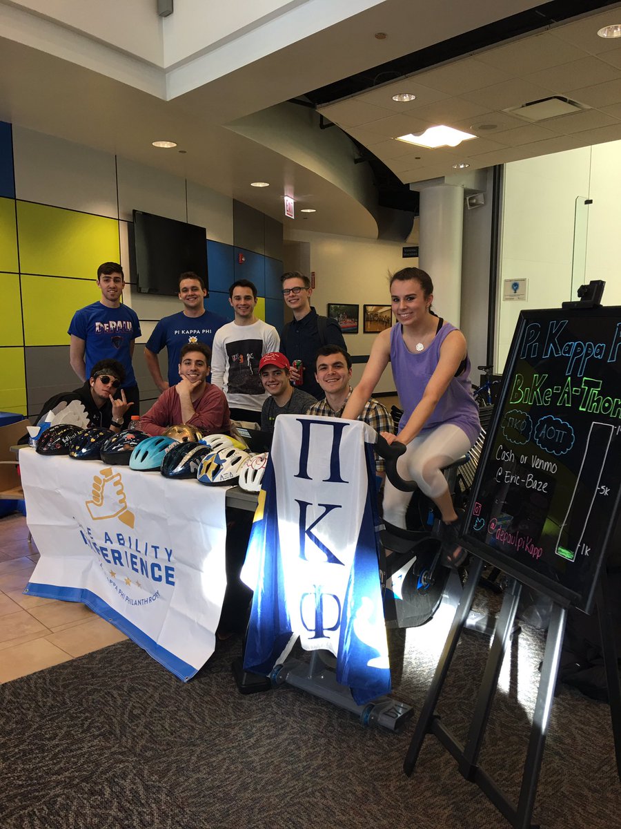 AOIIDePaul's tweet photo. Ask us how EXCITED we are for @DePaulPiKapp Bike-A-Thon event! 
#theabilityexperience #inspireambition https://t.co/AbLlljWqu4
