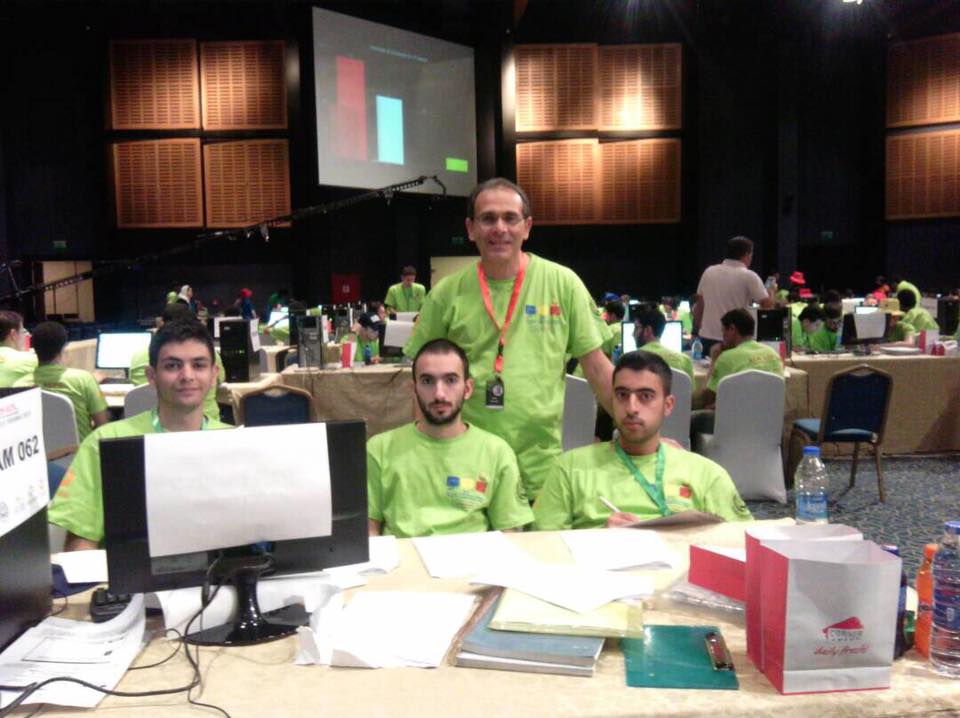 ICPCNews's tweet photo. #MeetTheTeams
From Higher Institute for Applied Sciences and Technology
   Meet #ICPC2018 World Finalist team “Saiyan Squad”
      And Coach Nizar Zarka:
Find out what sport they play to help their competitive programming at  
https://t.co/OVikKWXX4f #HIAST https://t.co/bBKEVuhO9w
