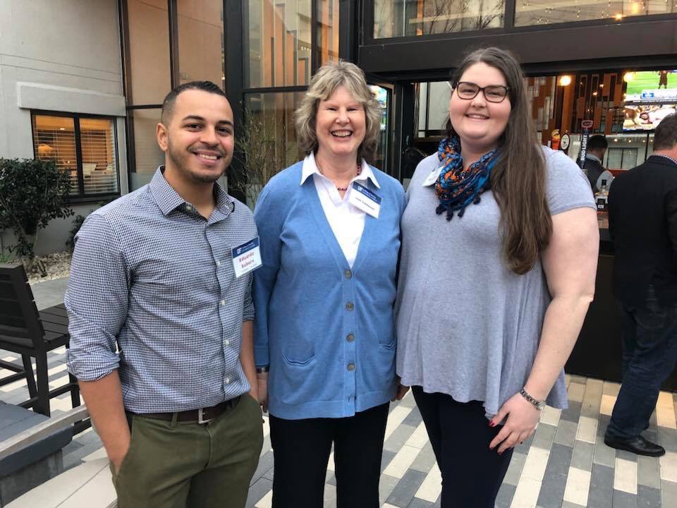 UFNursing's tweet photo. Our #GatorNurses are enjoying an evening at @doubletree Gainesville to connect with each other and hear about the latest & greatest from @UFNursing and @UFNursingDean! #GoGatorNurses #WeChomp https://t.co/niynNU8qlX